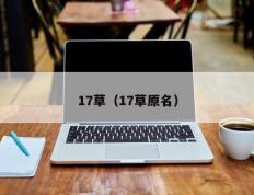 17草（17草原名）